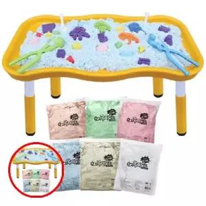 헤이지 C0502 이지루미샌드 모래놀이 종합세트 샌드아트 모래놀이장난감 모래놀이피규어