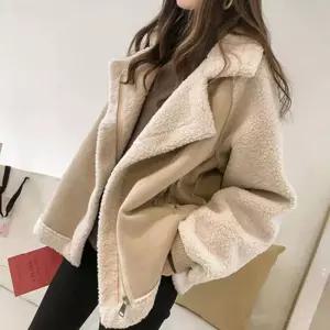 여자 페이크퍼 무스탕 자켓 가을 겨울 아우터