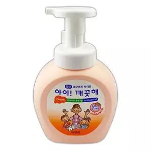 고품질 폼 타입 손 세정제 복숭아 향기 250ml 손세정제 포밍솝 복숭아향 모이스처핸드솝 손세척 WFPNADU