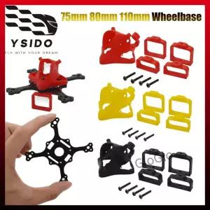 YSIDO 75mm 휠베이스 FPV 드론 프레임 키트 Mobula6/7 1S/2S RC 프리스타일 Ti Whoop 레이싱 쿼드콥터