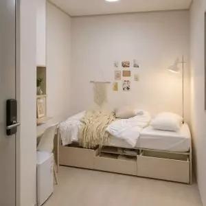 수도권무료 시즌2 딥슬립 멀티수납침대 미니싱글900 양면본넬매트 JM6102