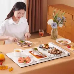 핫 플레이트 접이식 따뜻한 접시 보드 가정용 절연 다기능 전기 머그 워머 220V