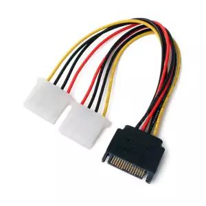 SATA to IDE 케이블 4PY 전원 변환 0.17M T-S-2IDE