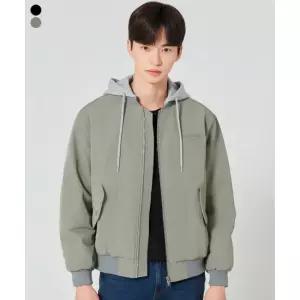 게스 NO4WE804 여성 숏패딩 방한숏패딩 후디 봄버 패딩점퍼 4553409