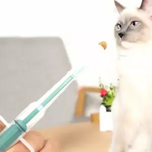 강아지 고양이용 알약 물약 투약 주입기 안전형 투약보조기 반려동물 투약기 펫 약 먹이기