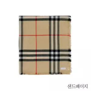 {버버리} 체크 라이트 울 스카프