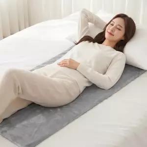 [한일좋은자리] 커버형 카본 탄소 황토 전기 온열찜질기 방수본체 초극세사 초특대형 50×145