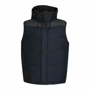 [하프클럽/파파브로]남성 겨울 경량 후드 탈부착 패딩조끼 KS-VEP-1501-A