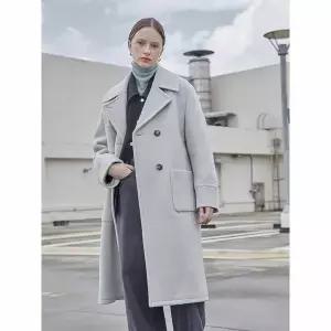[하프클럽/온앤온]아웃 포켓 더블 부클 코트(MW2WHB30)