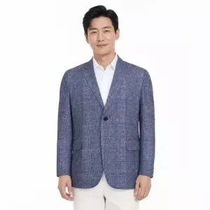[파파브로] 남성 여름 격자무늬 쿨핏 콤비마이 YD-COS-789