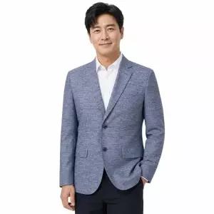 [파파브로] 남성 봄여름 투버튼 배색 블레이저 자켓 NE-COS-2076,2077