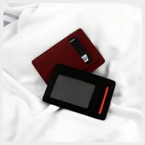 ID 월렛 투명창 RFID 차단 사원증 학생증 지폐 수납 직장인 출퇴근 휴대 슬림 포켓
