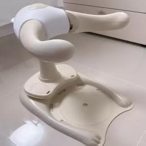 폴레드 NEW 허그베어 샤워 목욕 핸들 아기비데 (크림)
