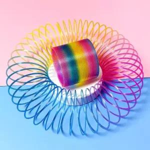 슬링키 무지개 스프링 장난감 레인보우 매직 용수철 놀이 스프링링 어린이 유치원 선물 답례품