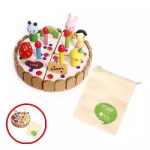 헤이지 C0502 생일케이크 1호 케 장남감 케이크놀이 원목케이크