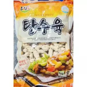 씨밀레 탕수육 1kg 튀김요리 즉석냉동 간편조리 즉석 식품 즉석식품