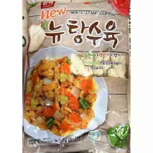 한맥 탕수육 1K간식 안주 술안주 주안주 즉석 간편 즉석요리 냉동 식품 간편식픔 즉석식품 육가공