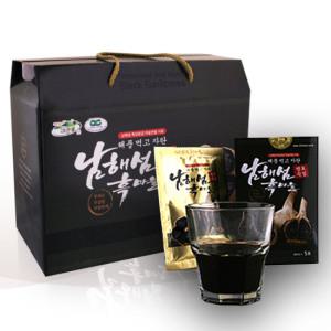 [남해섬흑마늘] 남해섬 흑마늘진액 60팩 ( 100% 80ml) * 1박스