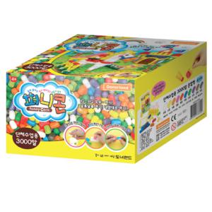 도너랜드 퍼니콘 450g 약 3000알 HB60011 플레이콘 공작 공예 초등 유치원 어린이집 수업 미술 재료 교재