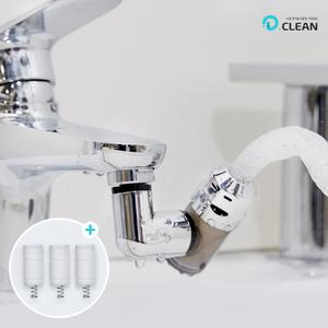 대림바스 세면대 수전 수도꼭지 녹물제거 필터 본품1개 + 리필 3개 세트