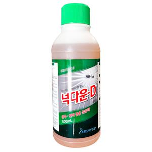 넉다운 D 500ml 1개입 모기 파리 초파리 벌레 살충제 분무 연막 축사용