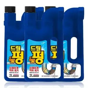 피죤 무균무때 드릴펑 2L x 3개
