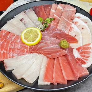 참치 오마카세 한판 참치회 참다랑어 회 뱃살 모듬 600g