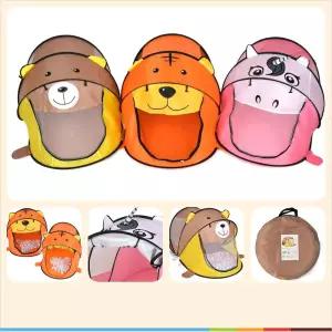 키즈 실내놀이터 원터치 곰 호랑이 유니콘 캐릭터 유아 텐트