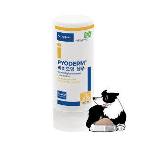 버박 파이오덤 세균성 피부질환 곰팡이성 트러블 피부 강아지 약용 독 샴푸 250ml