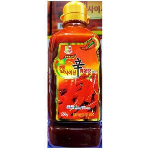 [XB0I6760_48]식재료 캡사이신소스 청우 550g