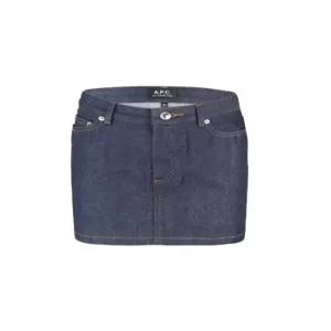 25SS 아페쎄 데님 스커트 CODBSF06093IAI IAI INDIGO DOM