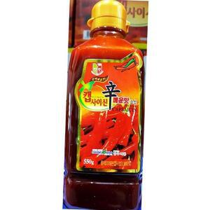 캡사이신 소스 청우 550g 식자재 업소용 식재료 식당용 대용량 단체 급식용 X
