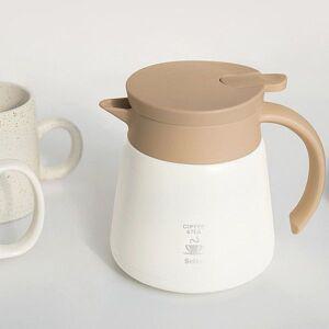 [HS라이프]주전자 티포트 세이타 커피 티 서버 포트 600ml 아이 보리
