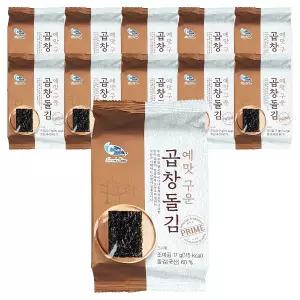 예맛식품 예맛 구운 곱창돌김 17g 10개