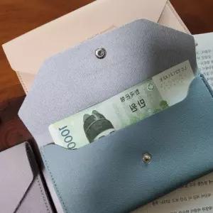여행 지갑 엔화 지폐 달러 장지갑 여행용 가죽 용돈봉투 골프