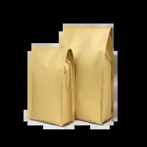 무광 골드 M자 원두봉투 1kg (100장)