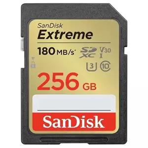 [셀러허브 가전]SanDisk sd카드 Extreme SD UHS-I (256GB) 메모리카드 (47513482)