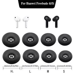 Huawei Freebuds 4i/5i 용 이어팁 이어폰 실리콘 케이스 고무 이어 패드 캡 쿠션 액세서리
