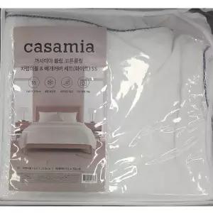 까사미아 블랑 코튼쿨링 차렵이불 세트 SS 화이트 냉감이불 여름이불 베개커버 여름용 CASAMIA