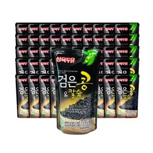 삼육식품 삼육두유 검은콩칼슘 190ml x 80팩 파우치두유 서리태콩물 식이섬유