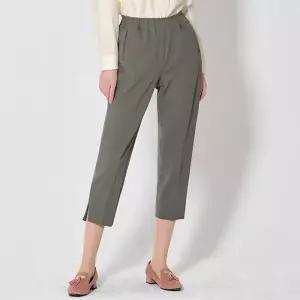 [보니스팍스][보니스팍스(Bonispax)] 밑단 트임 저지 배기 팬츠 (택가격 89000원)