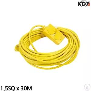 콘센트연장선 산업용 1.5SQ 전기연장선 KDY 전기연결선 2구 전기선30M 30M x