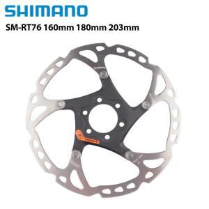 시마노 DEORE SM-RT76 디스크 브레이크 로터, MTB 6 볼트형 사이클링 부품, 160mm, 203mm, 1 개