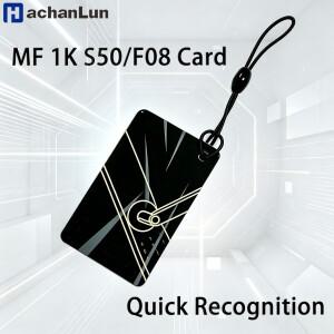 Hilo NFC 에폭시 스마트 카드 MF 1K Fudan S50/F08 PVC 13.56MHZ 지문 인식 잠금 장치용 호텔 키 도어락용