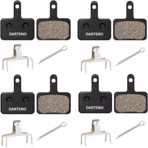 4쌍 자전거 브레이크 패드 - 교체 Tectro/Shimano/TRP(BR-M575 B01S MT200 M525 M515 T675 M505 M495 M486