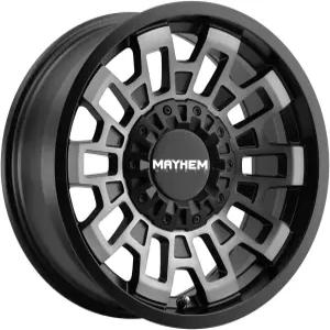 메이헴 8113-2197TM 코어텍스 8113 매트 블랙 W/기계식 다트 틴트 20X10 5-139.7/5-150 19mm