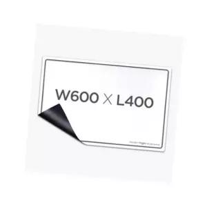 (올핀)고무자석 화이트보드 MRMB-WB6040 600x400 마그보드 1개
