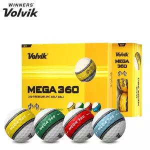 [스릭슨]볼빅 메가 MEGA 360 3피스 골프공 고반발 360도 퍼팅라인