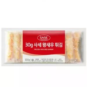 사세 왕새우튀김30gX10개