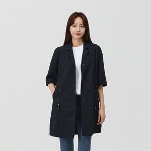 PAT 트렌치형 홑겹 코트_QJ41102